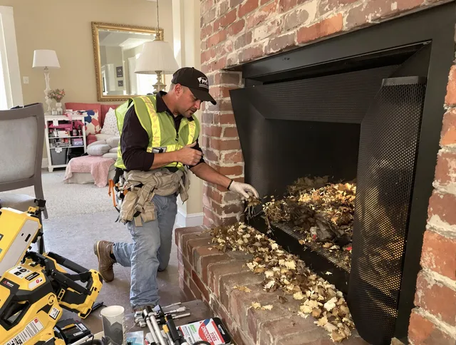 Safe screening installation by Doral Chimney Sweep in Doral, FL