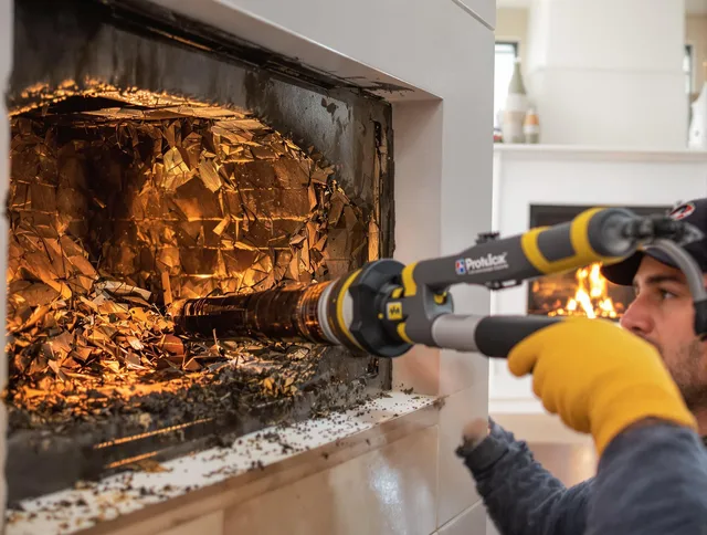 Professional chimney cleaning by Doral Chimney Sweep in Doral, FL