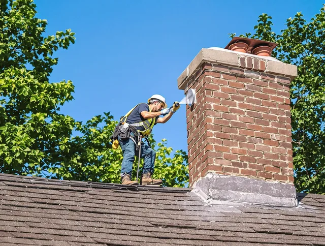 Doral Chimney Sweep performing an inspection with advanced tools in Doral, FL