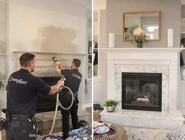 Professional soot removal by Doral Chimney Sweep team in Doral, FL